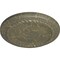 Ekena Millwork Small Alexandria Ceiling Medallion (Canopies up to 4 5/8"), 7 7/8"OD x 3/4"P, Witch Hazel Crackle CM07ALWHC - alternate 4